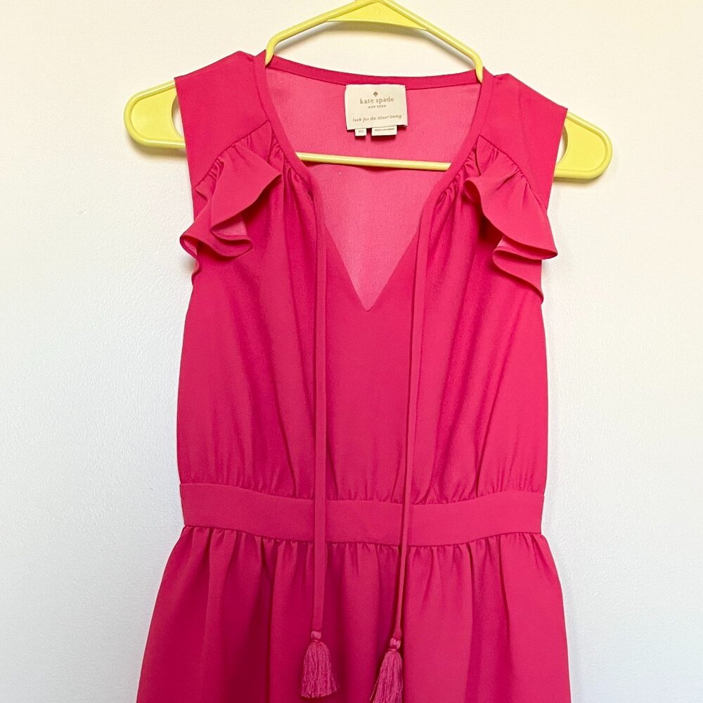 Kate Spade Pink Midi Dress